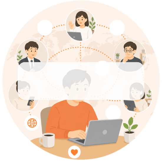 どこでも利用できるイメージ
